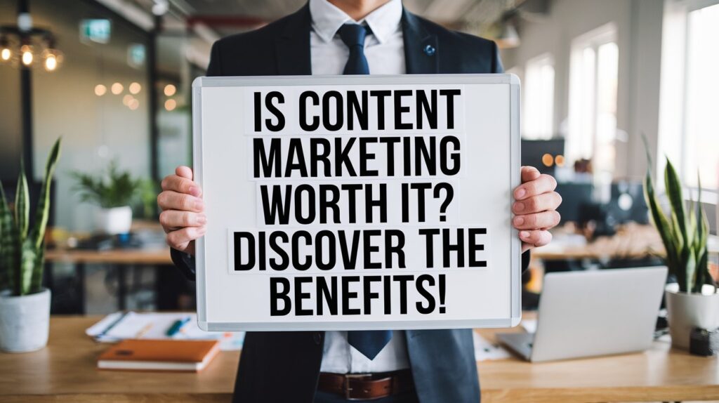 Is Content Marketing Worth It? Discover the Benefits!